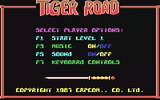 Image n° 6 - screenshots : Tiger Road Image n° 6 - screenshots : Tiger Road