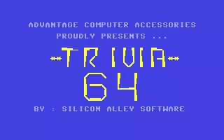 Image n° 2 - screenshots  : Trivia 64