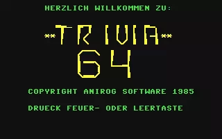 Image n° 4 - screenshots  : Trivia 64