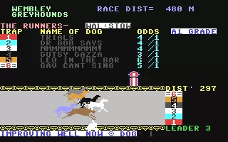 Image n° 1 - screenshots : Wembley Greyhounds Image n° 1 - screenshots : Wembley Greyhounds