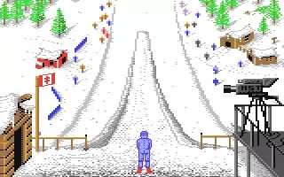 Image n° 2 - screenshots  : Winter Olympiad 88