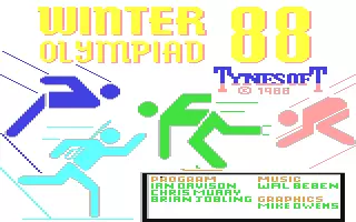 Image n° 7 - screenshots : Winter Olympiad 88 Image n° 7 - screenshots : Winter Olympiad 88