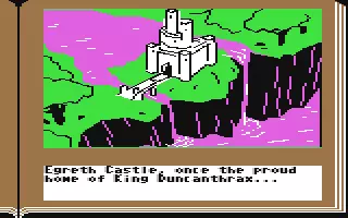 Image n° 1 - screenshots  : Zork Quest I - Assault on Egreth Castle