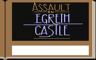 Image n° 2 - screenshots  : Zork Quest I - Assault on Egreth Castle