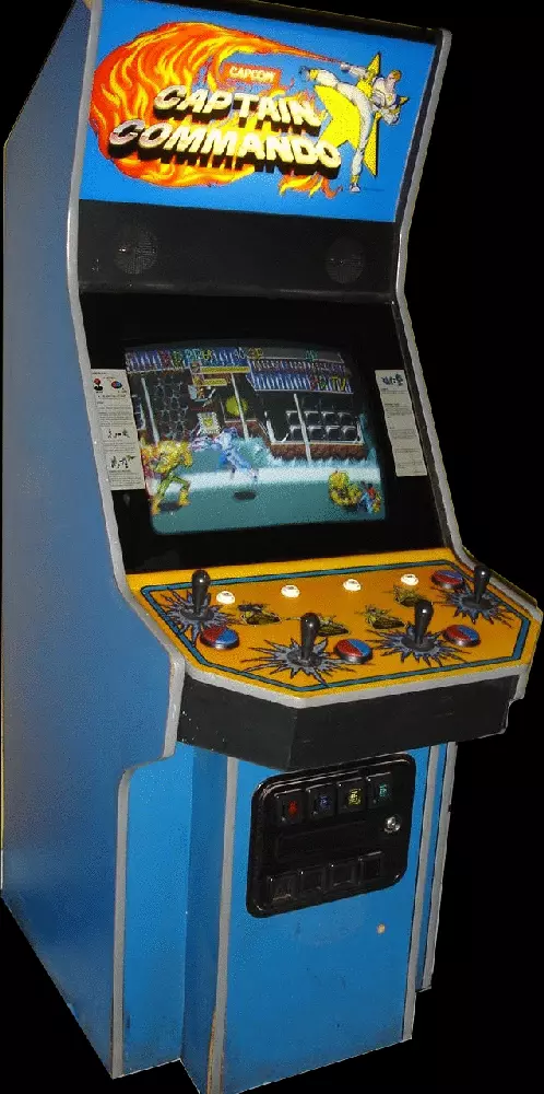 Image n° 2 - cabinets : Captain Commando (World 911202)