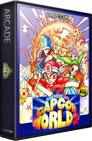 ROM Adventure Quiz Capcom World 2 (Japan 920611, B-Board 91634B-2)