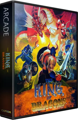 jeu The King of Dragons (Japan 910805, B-Board 90629B-3)