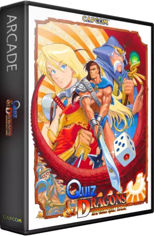 ROM Quiz & Dragons: Capcom Quiz Game (Japan Resale Ver. 940921)
