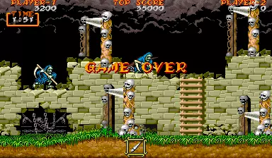 Image n° 4 - gameover : Ghouls'n Ghosts (World)
