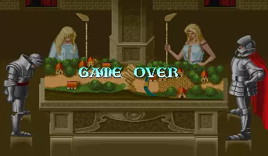 Image n° 1 - gameover : Knights of the Round (Japan 911127, B-Board 89625B-1)