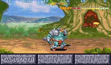 Image n° 1 - gameover : The King of Dragons (Japan 910805, B-Board 89625B-1)
