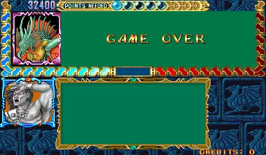 Image n° 3 - gameover : Quiz & Dragons: Capcom Quiz Game (Japan Resale Ver. 940921)