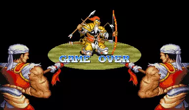 Image n° 1 - gameover : Warriors of Fate (USA 921031)