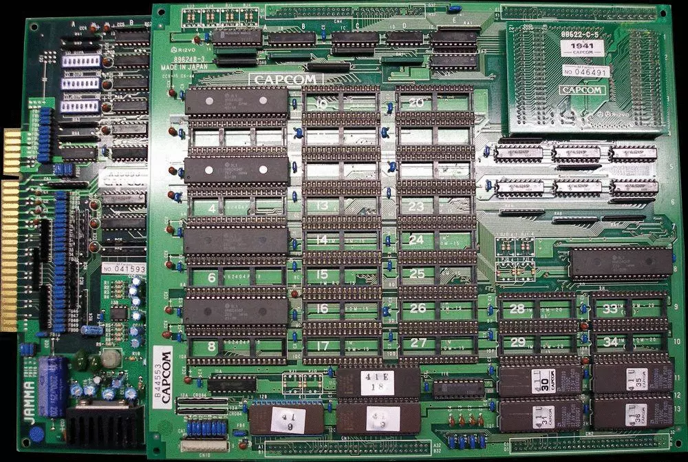 Image n° 2 - pcb : 1941: Counter Attack (USA 900227)