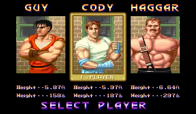 Image n° 3 - select : Final Fight (USA, set 2)