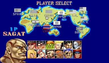 Image n° 3 - select : Street Fighter II': Champion Edition (Double K.O. Turbo II, bootleg)