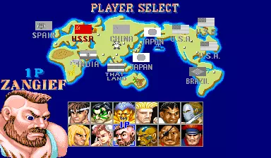 Image n° 3 - select : Street Fighter II': Hyper Fighting (World 921209)