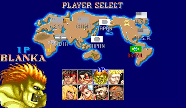 Image n° 3 - select : Street Fighter II: The World Warrior (Japan 911210)