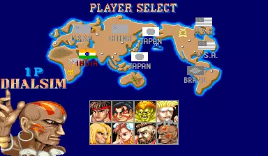 Image n° 3 - select : Street Fighter II: The World Warrior (Quicken Pt-I, bootleg)