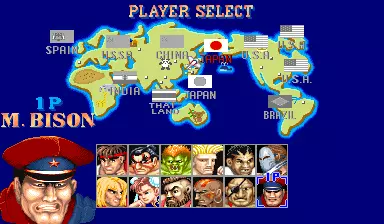 Image n° 2 - select : Street Fighter II': Champion Edition (Red Wave, bootleg)
