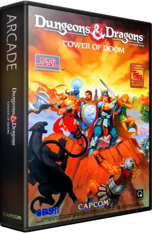 rom Dungeons & Dragons: Tower of Doom (Euro 940412 Phoenix Edition) (bootleg)