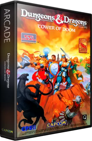 jeu Dungeons & Dragons: Tower of Doom (Euro 940412 Phoenix Edition) (bootleg)