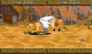 Image n° 1 - gameover : Dungeons & Dragons: Shadow over Mystara (Hispanic 960223)