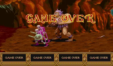 Image n° 1 - gameover : Dungeons & Dragons: Tower of Doom (Hispanic 940113)