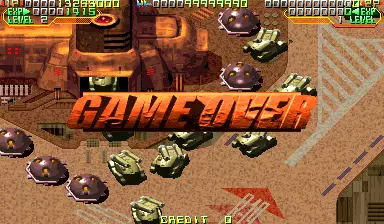 Image n° 3 - gameover : Mars Matrix: Hyper Solid Shooting (USA 000412)