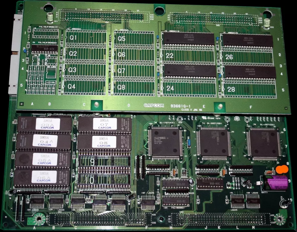 Image n° 3 - pcb : Ring of Destruction: Slammasters II (Euro 940902)