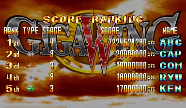 Image n° 5 - scores : Giga Wing (USA 990222)