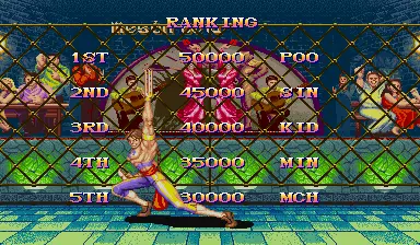 Image n° 2 - scores : Super Street Fighter II: The New Challengers (Asia 930914)
