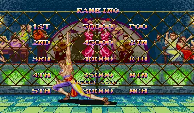 Image n° 2 - scores : Super Street Fighter II: The New Challengers (Hispanic 930911)