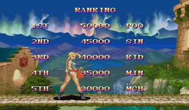 Image n° 2 - scores : Super Street Fighter II Turbo (Asia 940223)