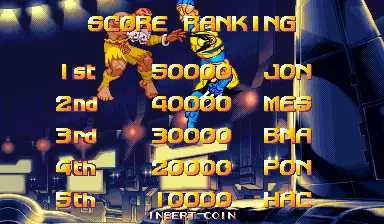 Image n° 1 - scores : X-Men Vs. Street Fighter (Asia 961023)