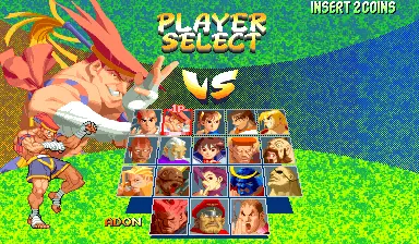 Image n° 5 - select : Street Fighter Alpha 2 (USA 960306)