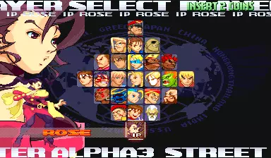 Image n° 3 - select : Street Fighter Alpha 3 (USA 980629)
