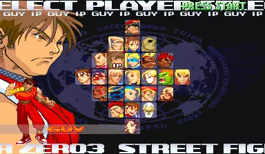 Image n° 2 - select : Street Fighter Zero 3 (Asia 980701)