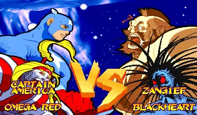 Image n° 4 - versus : Marvel Super Heroes Vs. Street Fighter (USA 970625 Phoenix Edition) (bootleg)