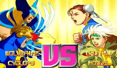 Image n° 2 - versus : X-Men Vs. Street Fighter (Hispanic 961004)