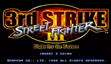 jeu Street Fighter III 3rd Strike: Fight for the Future (Japan 990512, NO CD) jeu Street Fighter III 3rd Strike: Fight for the Future (Japan 990512, NO CD)