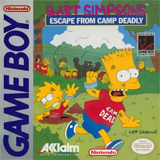 Image n° 1 - box : Bart Simpsons - Escape from Camp Deadly