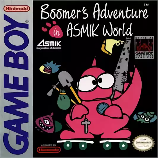 Image n° 1 - box : Boomer's Adventure in ASMIK World
