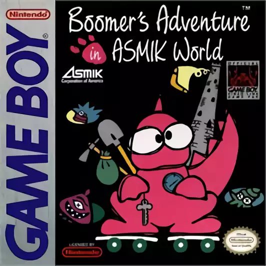 Image n° 1 - box : Boomer's Adventure in ASMIK World Image n° 1 - box : Boomer's Adventure in ASMIK World