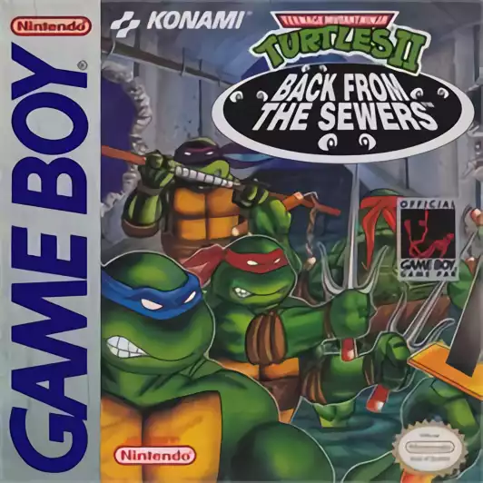 Image n° 1 - box : Teenage Mutant Ninja Turtles II - Back from the Sewers