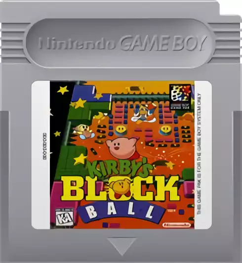 Kirby's Block Ball (1996) - Download ROM Gameboy 
