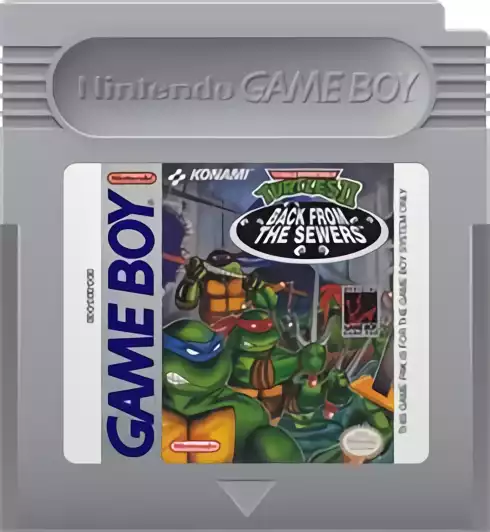 Image n° 2 - carts : Teenage Mutant Ninja Turtles II - Back from the Sewers