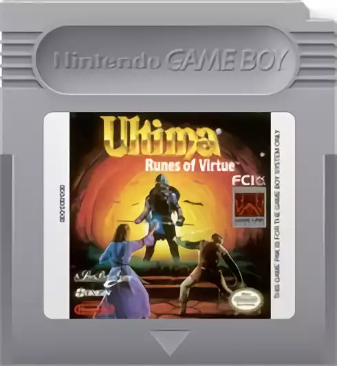 Image n° 2 - carts : Ultima - Runes of Virtue