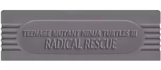 Image n° 3 - cartstop : Teenage Mutant Ninja Turtles III - Radical Rescue