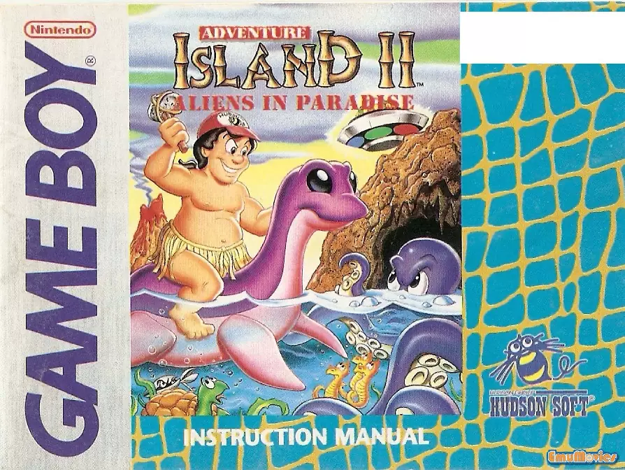 manual for Adventure Island II - Aliens In Paradise